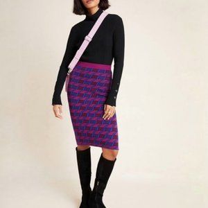 Anthropologie Nancy Pencil Sweater Skirt XSP